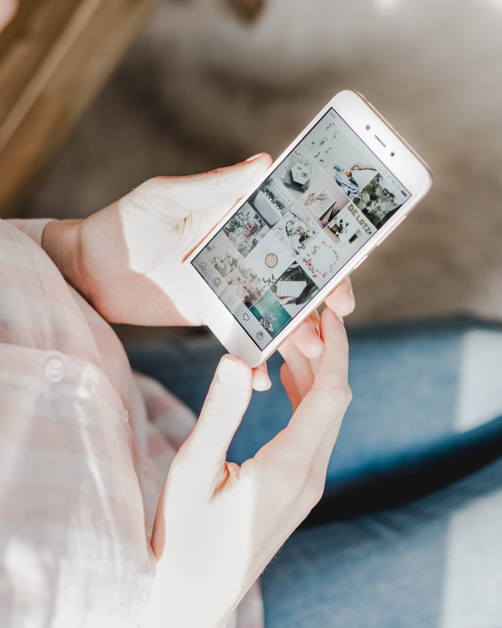scrolling phone social media influencer video production toronto