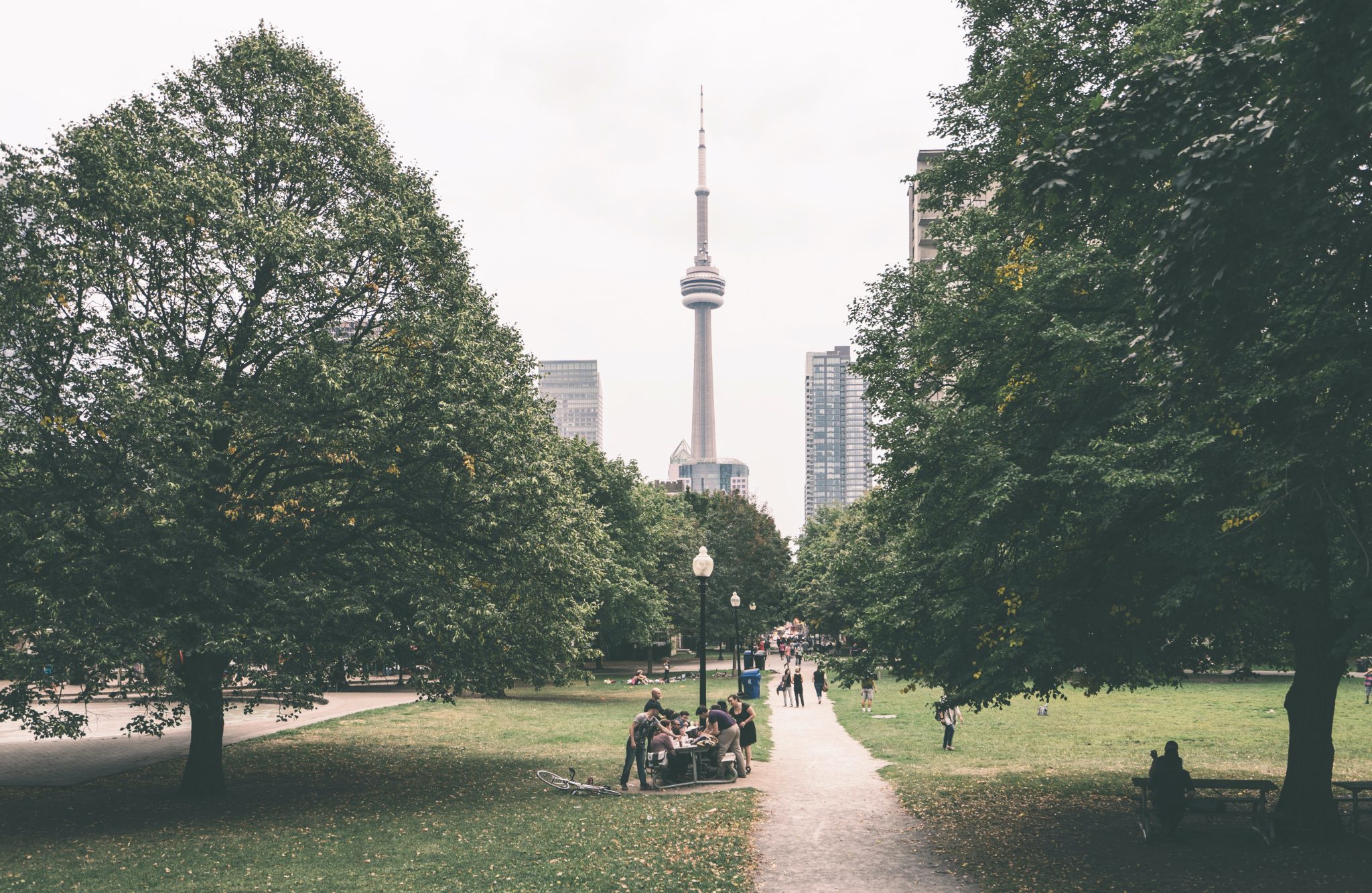 toronto city park CN tower film production marketing